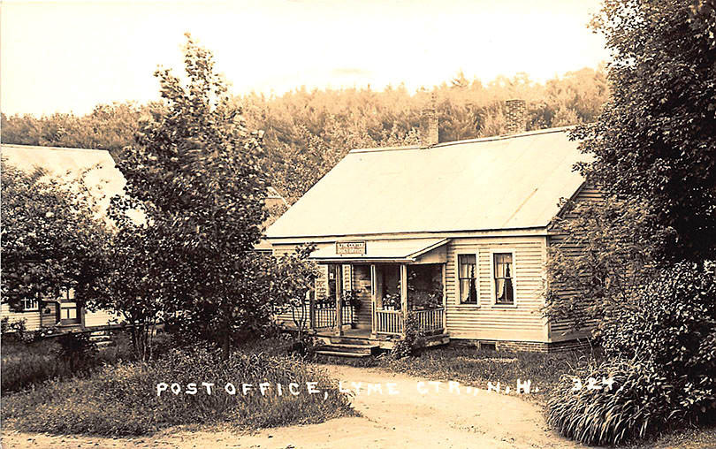 Lyme Center NH Post Office & Store RPPC Postcard eBay