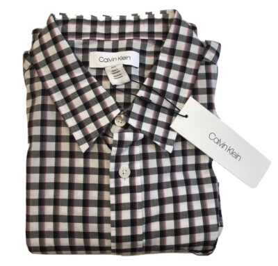 Calvin Klein Men's short Sleeve Button 