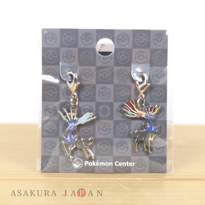 Pokemon Center Metal Charm # 716 Xerneas Key chain | eBay
