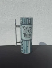 20 oz tumbler with wrench and sockets for handle for dad. 