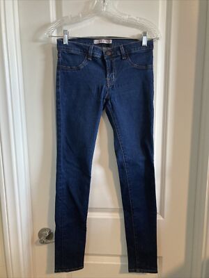 J Brand Starless Womens Size 28 Skinny Stretch Jeans Dark Blue Denim