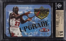 1997 Hoops Frequent Flyer Club Upgrade Michael Jordan #FF4 BGS 9.5 GEM MINT