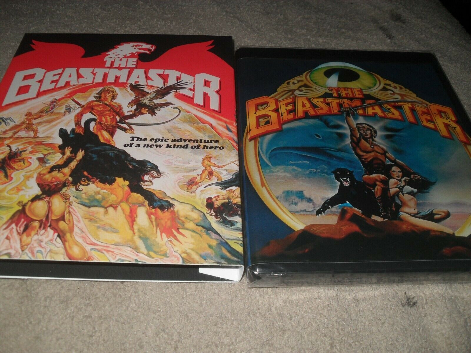 THE BEASTMASTER 4K UHD Bluray With MINT Slipcover, Vinegar Syndrome