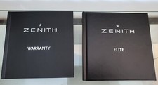 Zenith Elite Watch Anleitung Buch + Garantiebuch Original 