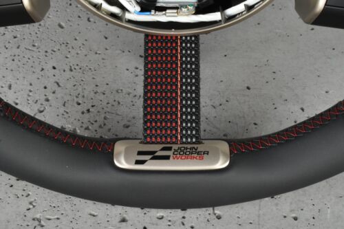 MINI U25 F65 F66 LENKRAD STEERING WHEEL JOHN COOPER JCW PADDLES HEATING 130km! - Picture 4 of 10
