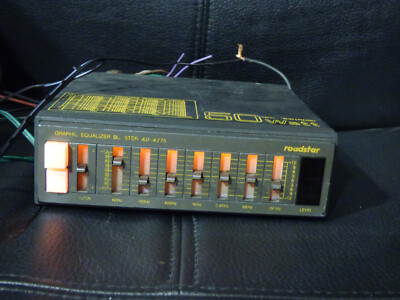 VINTAGE ROADSTAR AD-4275 CAR GRAPHIC EQUALIZER TESTED | eBay