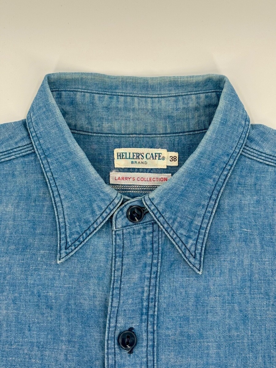 HELLER'S CAFE ワークシャツ LARRY'S COLLECTION Deadstock Heller's Cafe x Warehouse Collection - Part 1