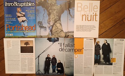 Portishead Beth Gibbons Zwei Artikel 10 Seiten ''Inrockuptibles''