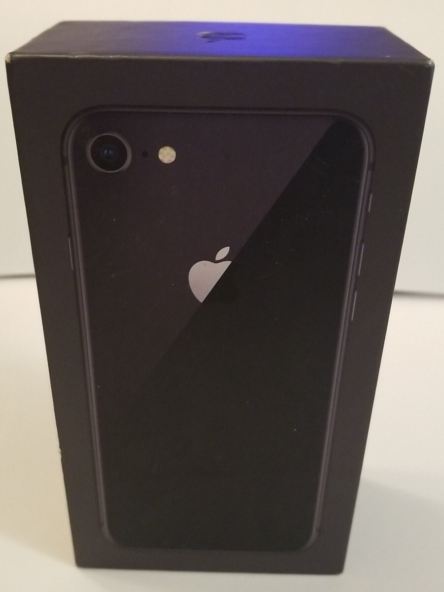 APPLE IPHONE 8 GRAY 64GB BOX ONLY NO ACCESSORIES NO PHONE B4