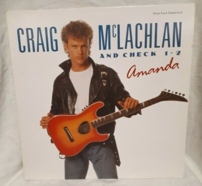 Craig McLachlan and Check 1-2 - Amanda -  Single Vinyl, Album 