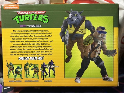 Teenage Mutant Ninja Turtles Bebop & Rocksteady 2-Pack NECA Teenage Mutant Ninja Turtles Bebop & Rocksteady 2-Pack NECA