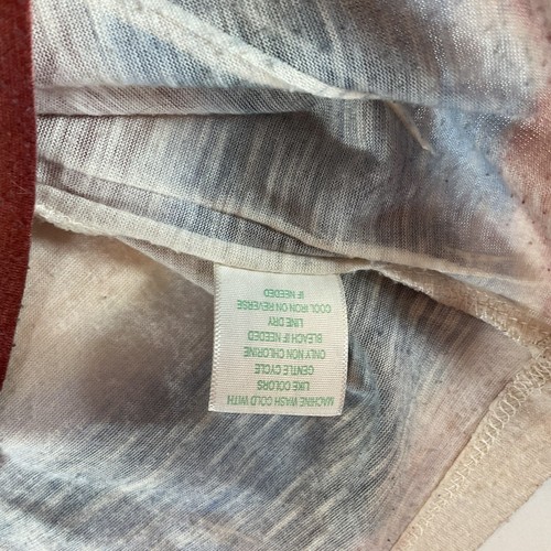 Blusa Top Vintage Maurice’s Para Mujer Talla 1 Colores Otoño Técnica Spray Teñida - Imagen 11 de 12