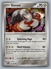 Durant 129/182 Paradox Rift Uncommon Pokémon TCG 2023
