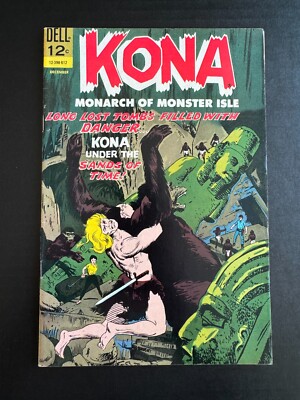 Kona #20 - Captives of the Cavern (Dell, 1966) VF-/VF