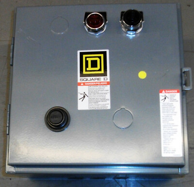 SQUARD D ENCLOSED STARTER 8536SBG1V80CFF4P51TX11 CONTACTOR 8536SB01S 9070T100D1