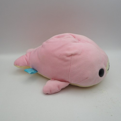 D0106B Mamegoma Rosa Sakuragoma San-x Soporte Remoto Peluche 7" Muñeca Juguete Japón - Imagen 7 de 12
