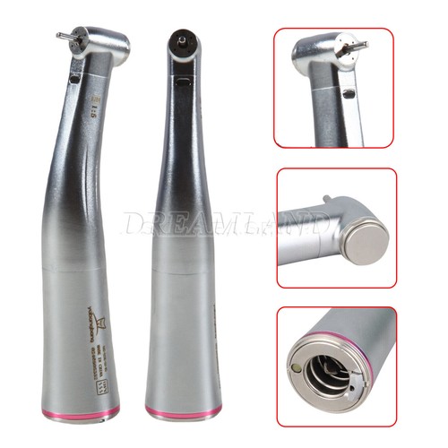 NSK Ti-MAX X95L Estilo Dental 1:5 LED Fibra Óptica Contra Ángulo Pieza de Mano Anillo Rojo - Imagen 12 de 14