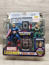 Marvel Legends Face-Off Captain America & Red Skull Figures Toy Biz 2006 NEW