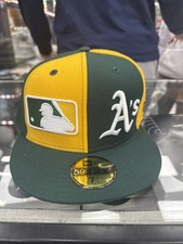Oakland Athletics As MLB Double Classic Logo New Era 59/Fifty Hat cap 7 1/2