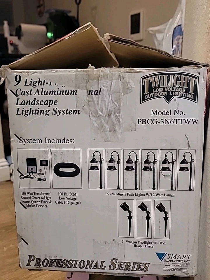 Twilight Cast Aluminum Landscape Lighting System 9 Light PBCG-3N6TTWW - Image 2 of 4