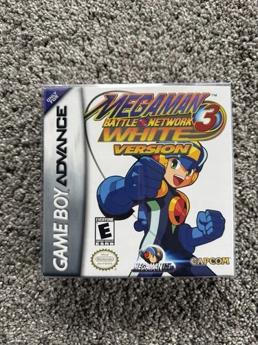 Mega Man Battle Network 3: White Version (Nintendo Game Boy Advance, 2003)