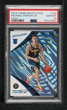 2018-19 Panini Revolution Lava 1/10 Michael Porter Jr #133 PSA 10 GEM MT n8q