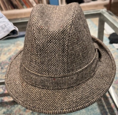 Vintage 50's Fedora Cavanagh Hats New York Grey Hat Size 7