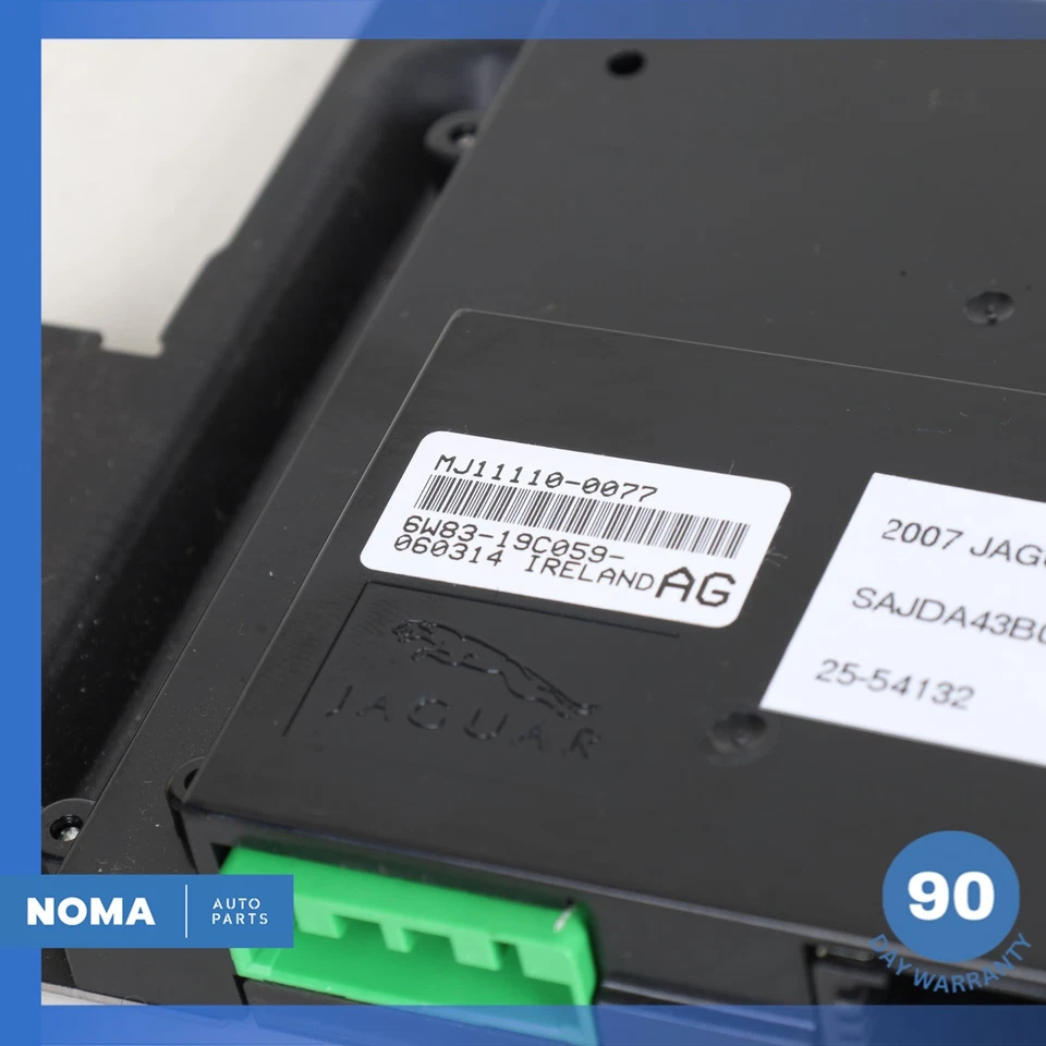 2007 捷豹 X150 XK XKR 通信多媒体控制模块 6W8319C059AG 原始设备制造商 — 第 2/4 张图片
