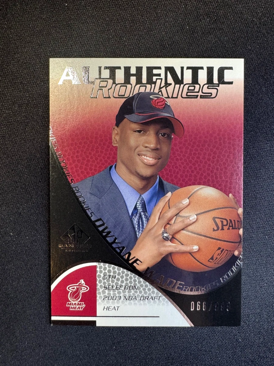 Dwyane Wade Basketball Sports Trading Cards & Accessories Rookie