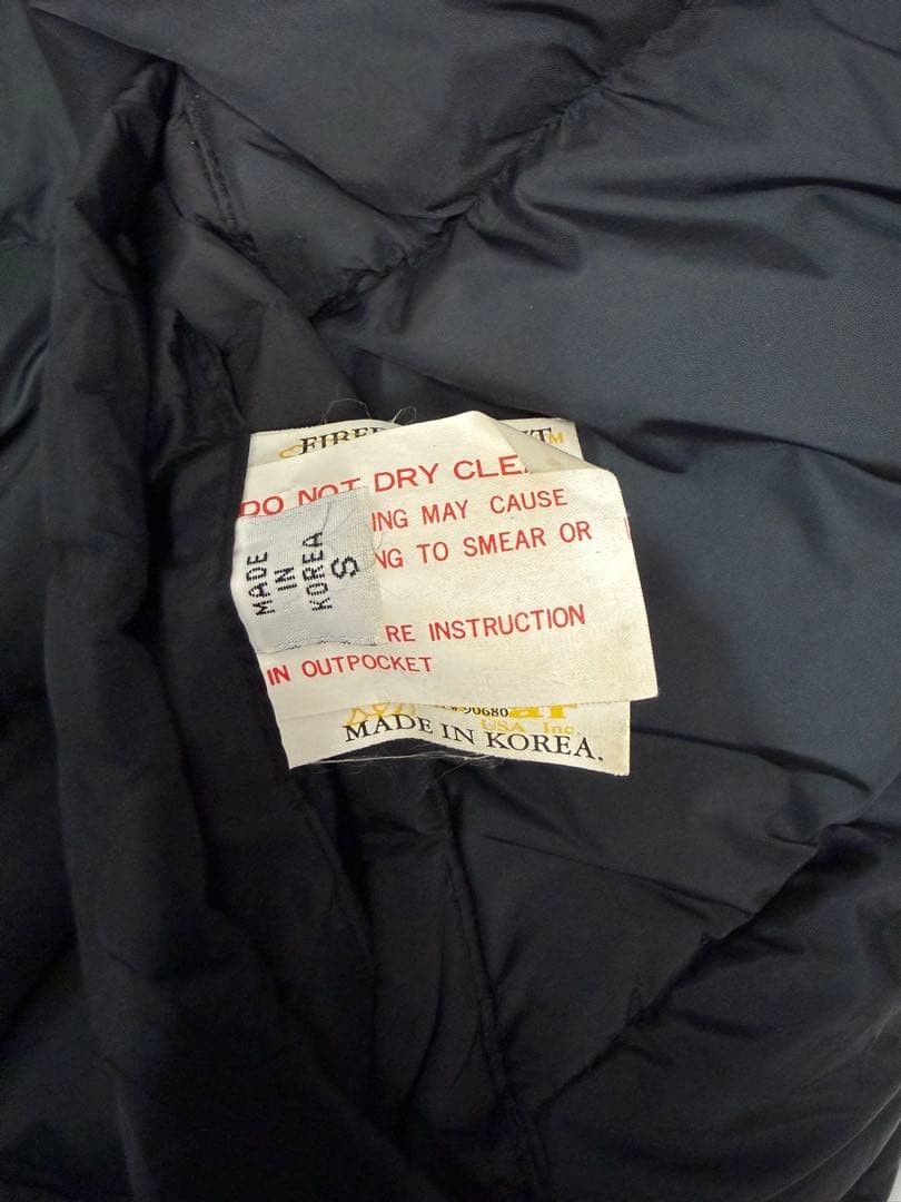 Bear Bear Reversible Black Down Jacket Men Size: … - image 8