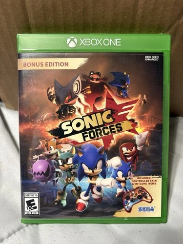 Sonic Forces: Bonus Edition - Microsoft Xbox One Complete in Box CIB Sega