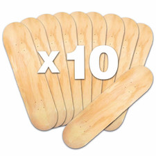 10Pack 8in Skateboards Plain Skateboard Deck Maple Wood Blank Decks DIY 8-Layer
