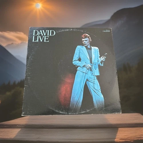 DAVID BOWIE 1974 David Live At The Tower Philadelphia 2 Vinyl LP Gatefold RCA