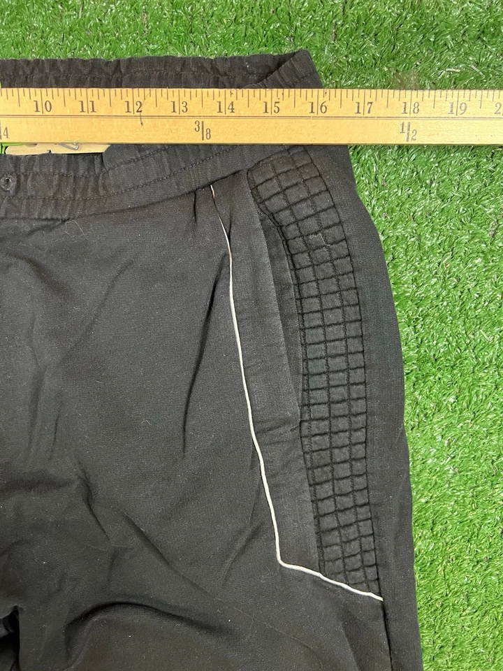 Pantalones de chándal negros pesados Hugo Boss Designer para hombre talla grande LG Foto 4 de 4