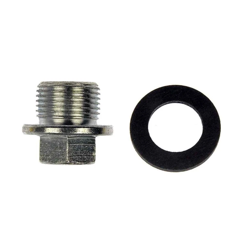 For Isuzu HTR/HVR 2005-2008 Oil Drain Plug | Steel Material | Silver | Gasket Foto 2 de 4