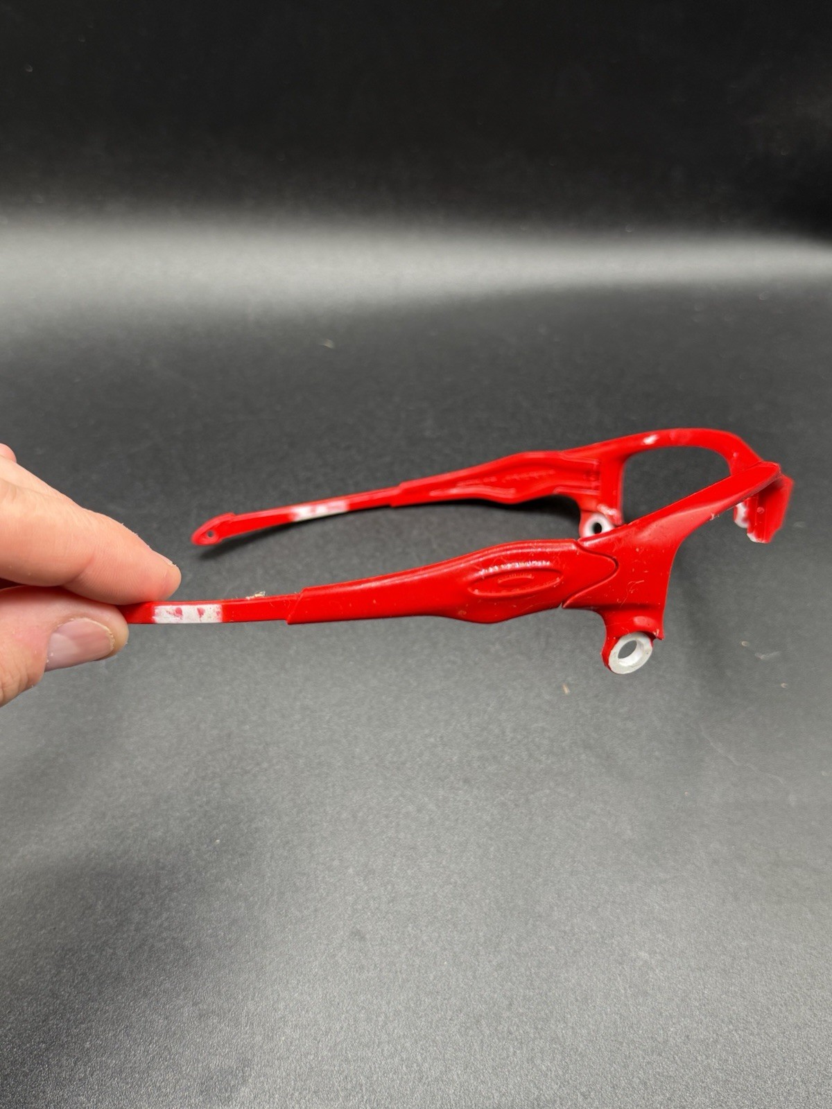 Oakley Split Jacket Polished Red Upper Frame - image 7