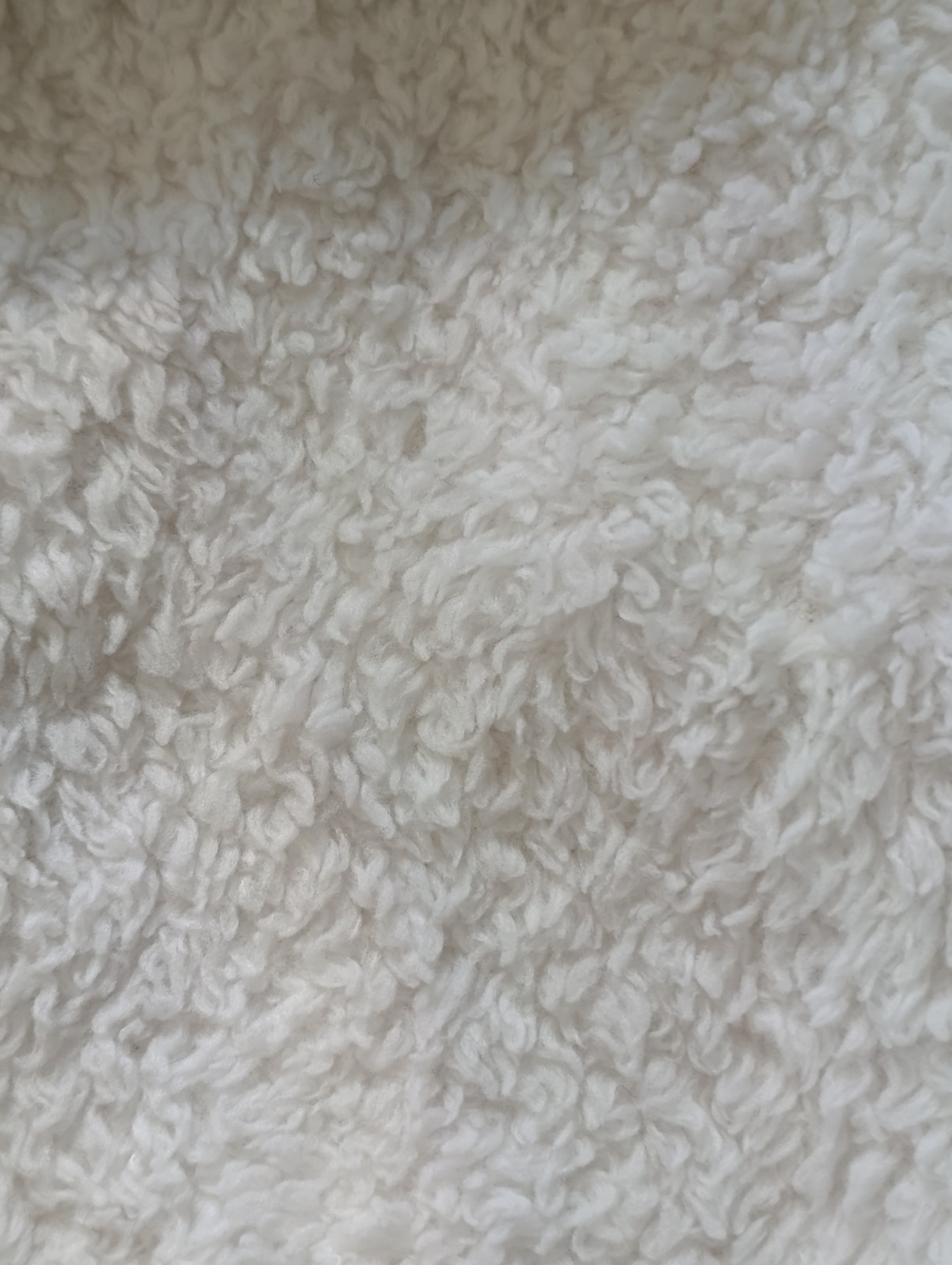 Women's Patagonia Vest Los Gatos size S white Furry Full Zip Fleece pile cozy thumbnail 16