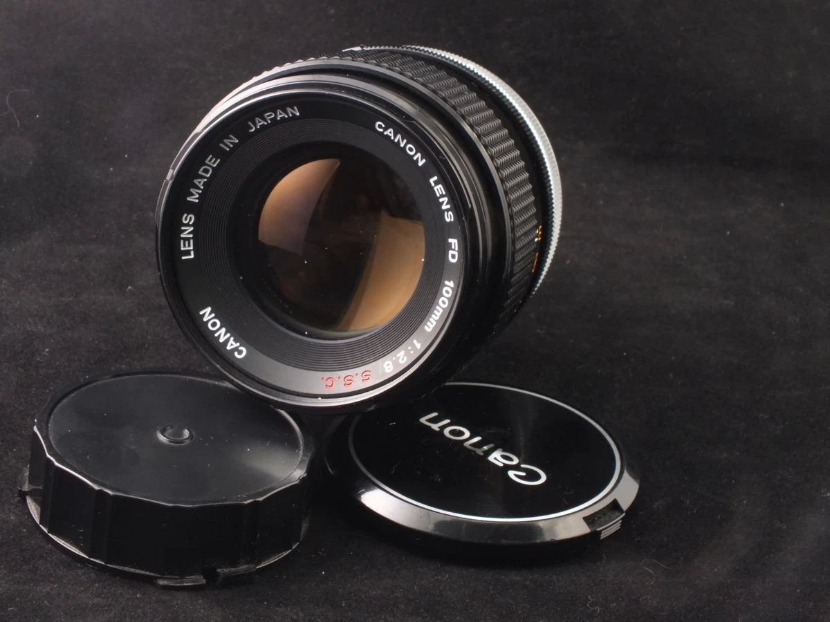 Canon FD f/2.8 Camera Lenses 100mm Focal for sale | eBay