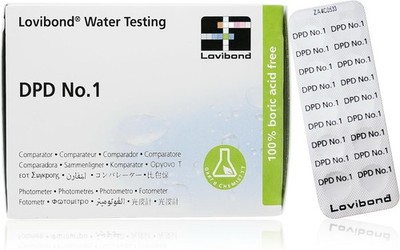 100x Lovibond DPD 1 Photometer Tablets Chlorine Free Water Test Pool Photometer