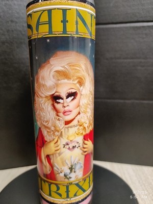 Saint Trixie Mattel Pink Candle Unsecented Diva Decor Candle