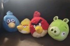Angry Birds Plush Lot Of 4