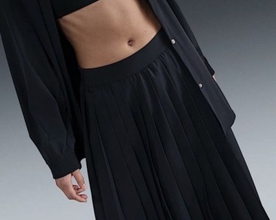 スカート THEREDTHREAD S w pleats crash skirt THEREDTHREAD / ザレッドスレッド】S w pleats crash skirt