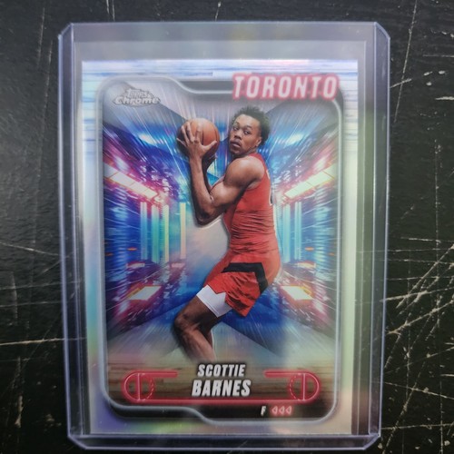 Scottie Barnes Refractor 2024-25 Topps Chrome Basketball #89