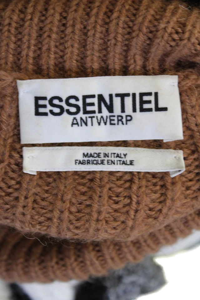 Suéter Essentiel Amberes Mujer Manga Larga Cuello Alto Rayas Multi Talla S Foto 4 de 4