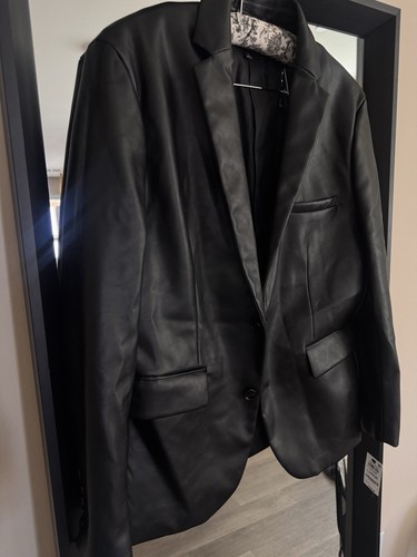 Giacca Uomo INC International Concepts Originale Nera L - Foto 2 di 7
