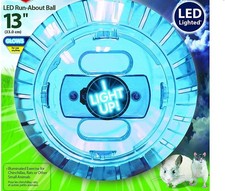 Exercise Ball Giant size for chinchillas , guinea pigs Large Rats LED 13"