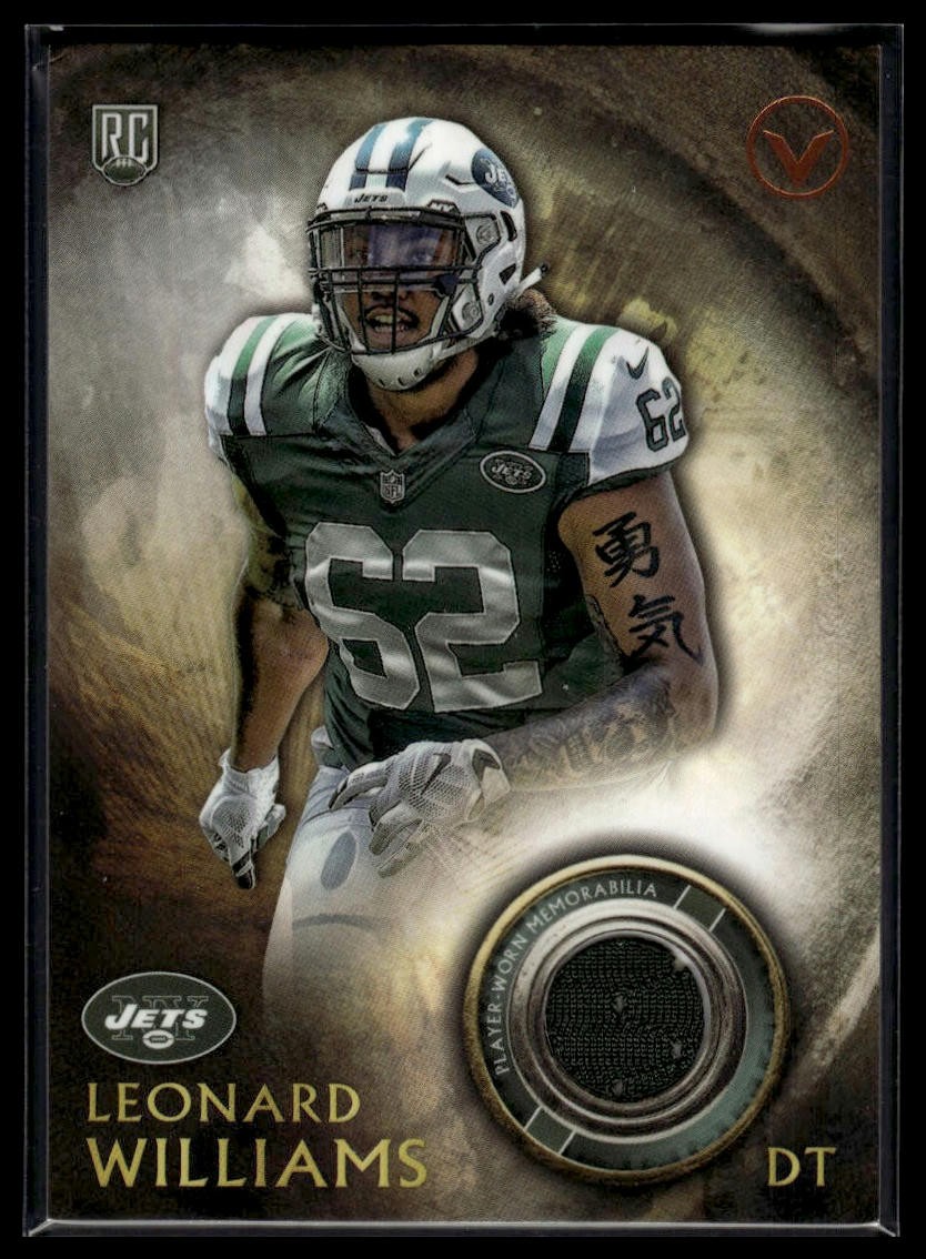 Leonard Williams Topps Valor Rookie Relics #VRRLW Base
