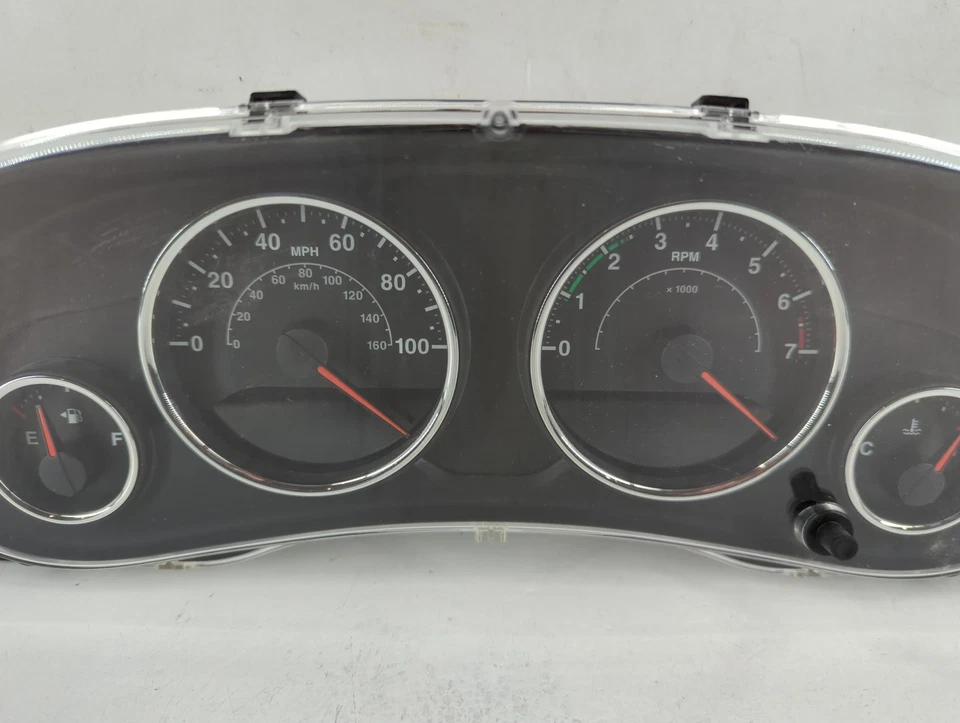 2014-2014 Jeep Wrangler Speedometer Instrument Cluster Gauges FE2QS - Image 4 of 4