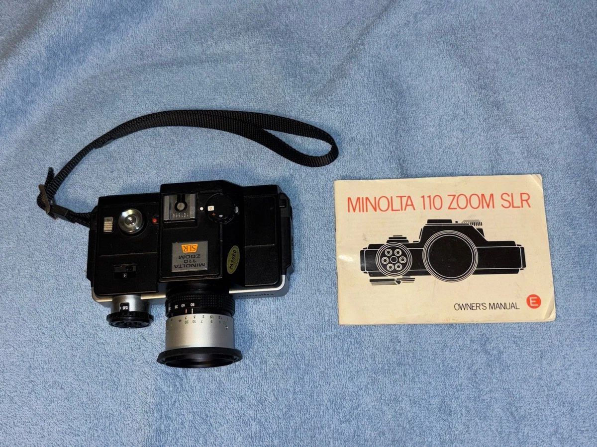 Minolta 110 Zoom SLR Film Cameras for sale - eBay