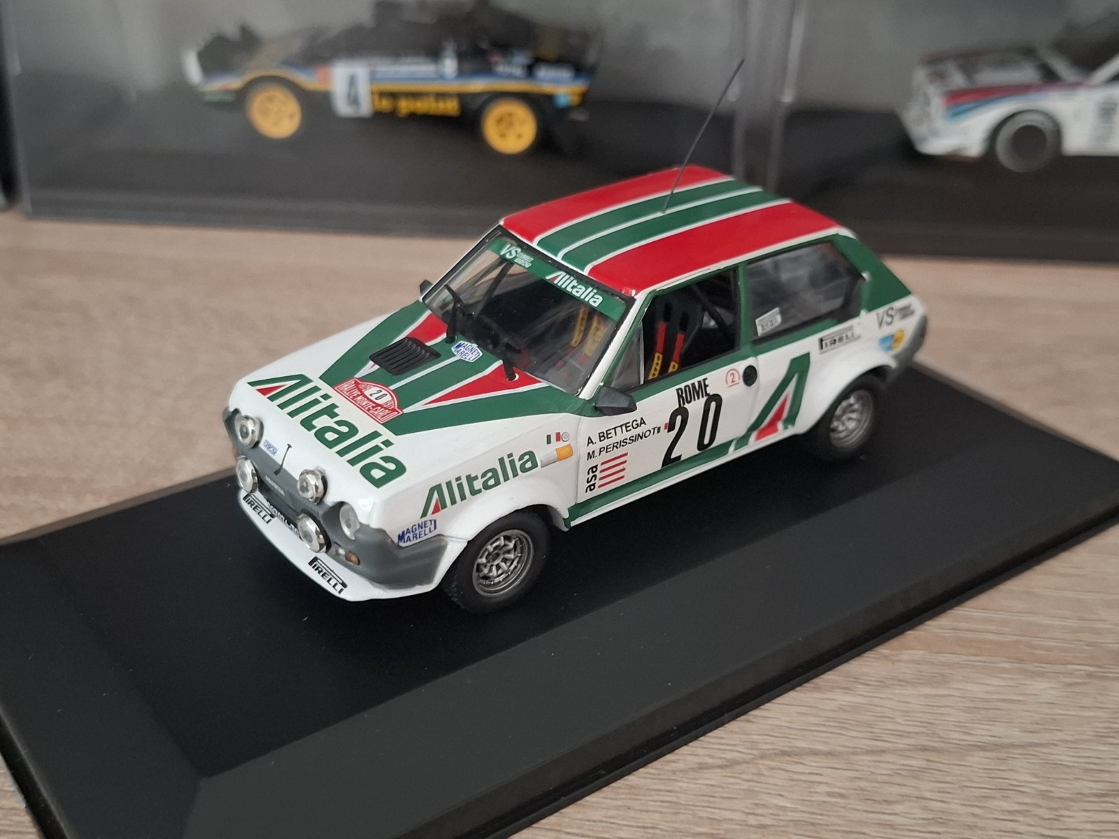 FIAT RITMO 75 ABARTH GR.2 - 1979 MONTECARLO #20 A. BETTEGA-M. PERISSINOT 1:43